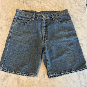 Vintage Levi’s 550 Men's Blue Jean Shorts Size 36